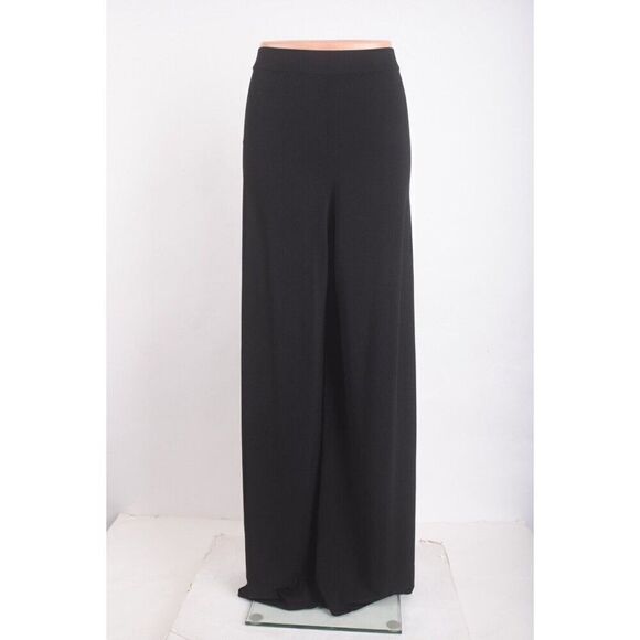 Marina Rinaldi Voyage Womens Wide-Leg Ubicato Trousers Pants XXL 2X Knit Black - Picture 1 of 7